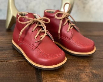 Boys Leather Shoes- Classic Leather Boots