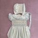 Smocked Sailboats Bishop Short Romper