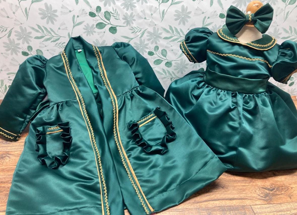 Emerald Green Set Girl - Etsy Emerald Green Set Girl - Etsy