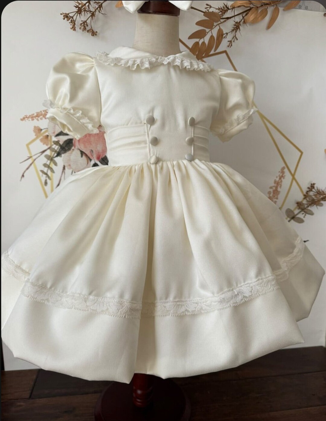Honey Comb Bishop Dress main image 1