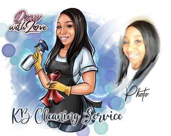 Cleaning Lady Etsy