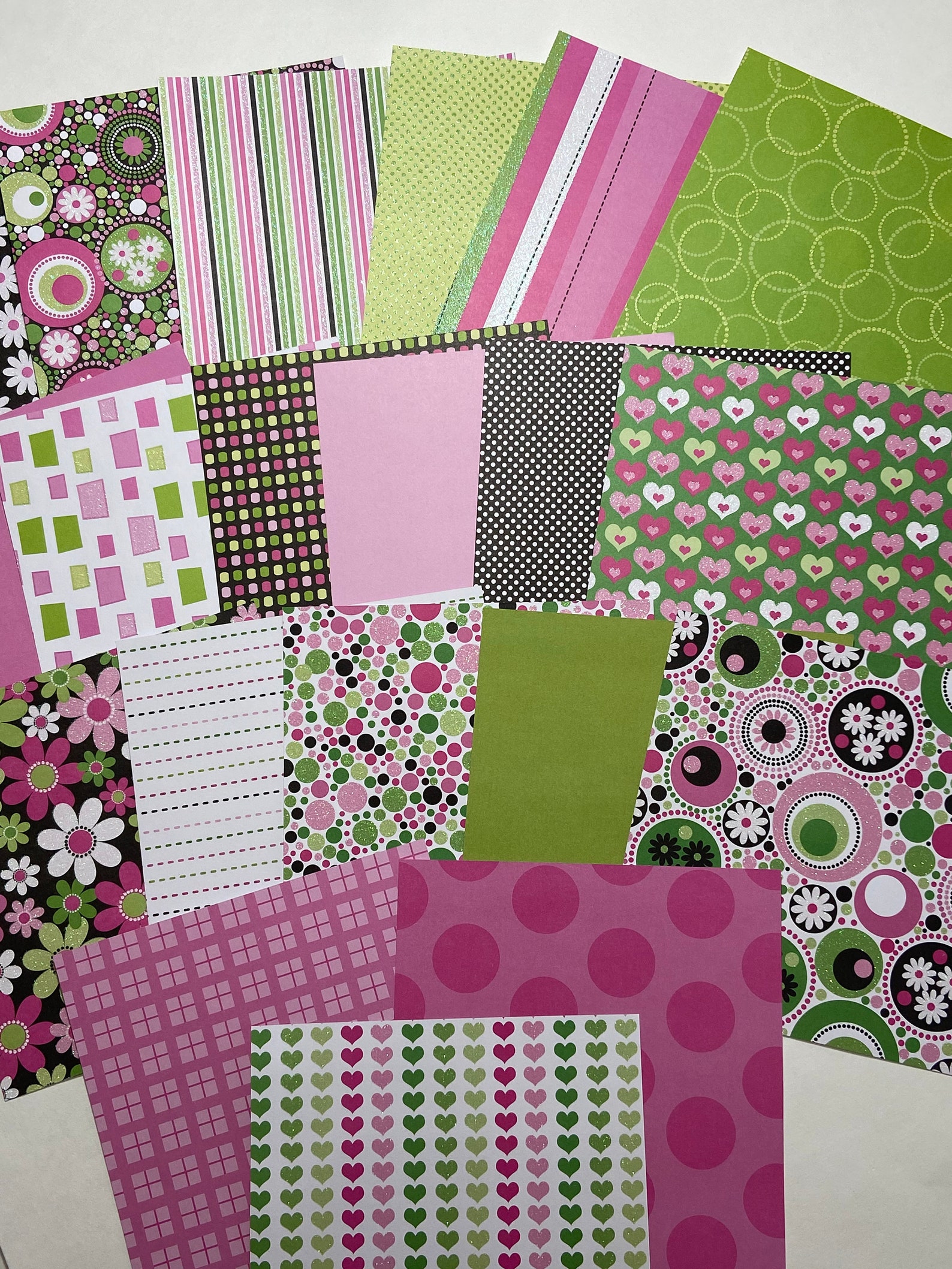 Scrapbook Cardstock Uptown Flair 6x6 Junk Journal Scrap Paper Etsy