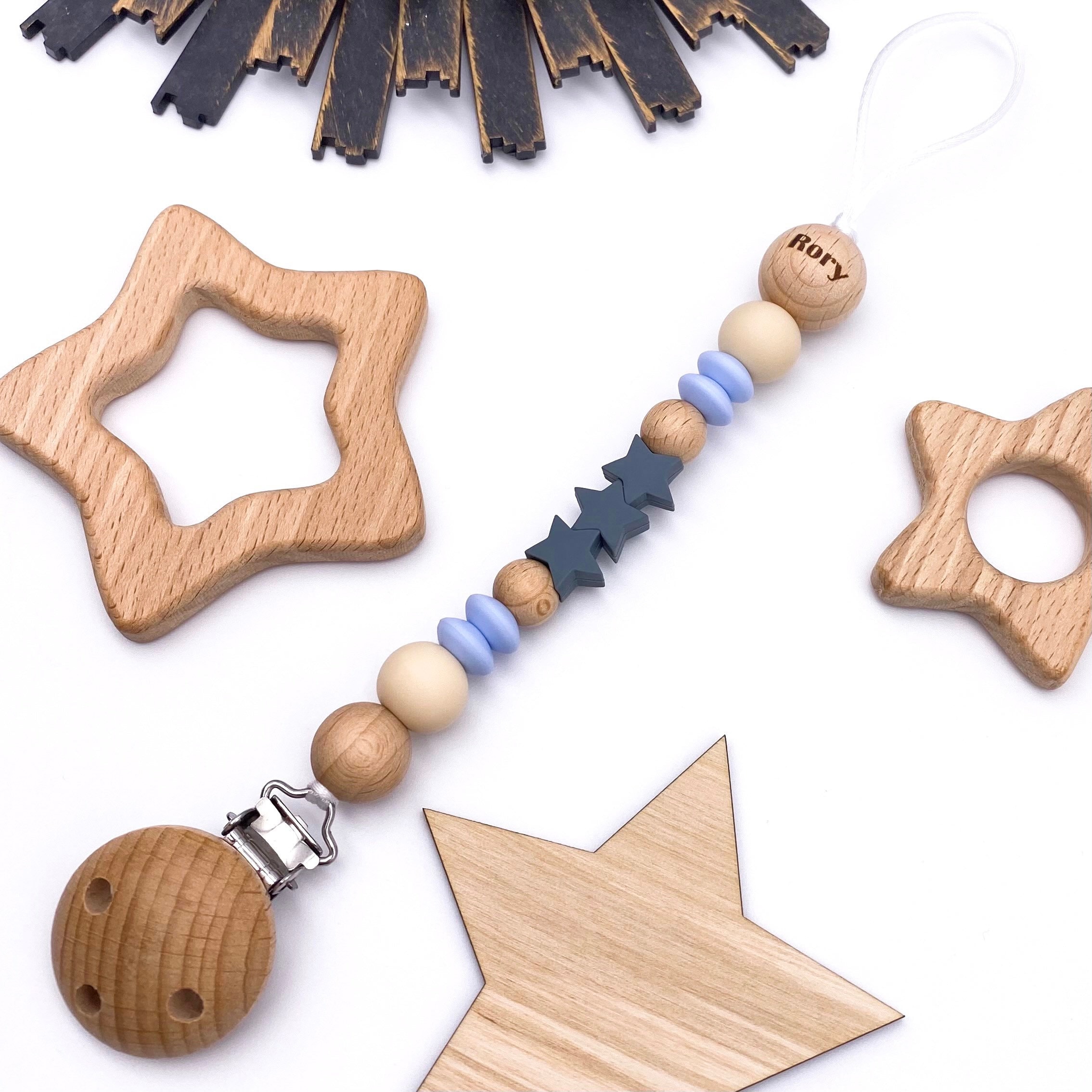 Personalised Dummy Clip New Baby Gift Baby Boy Gift Baby Etsy UK