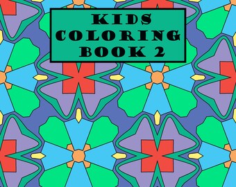 15 Geometric Coloring Pages Printable PDF – Simple & Relaxing Designs for Adults
