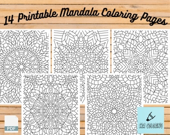 60 Inspirational Quotes Printable Coloring Pages Digital Download ...
