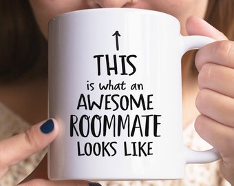C’est ce qu’un colocataire génial ressemble à tasse drôle, cadeau colocataire, tasse de colocataire, cadeau de Noël roomie, cadeau de graduation de colocataire d’université