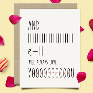 Funny Anniversary Card For Wife, Husband, Boyfriend, Girlfriend, First Anniversary Gift For Him, Paper Annivesary Gift For Her