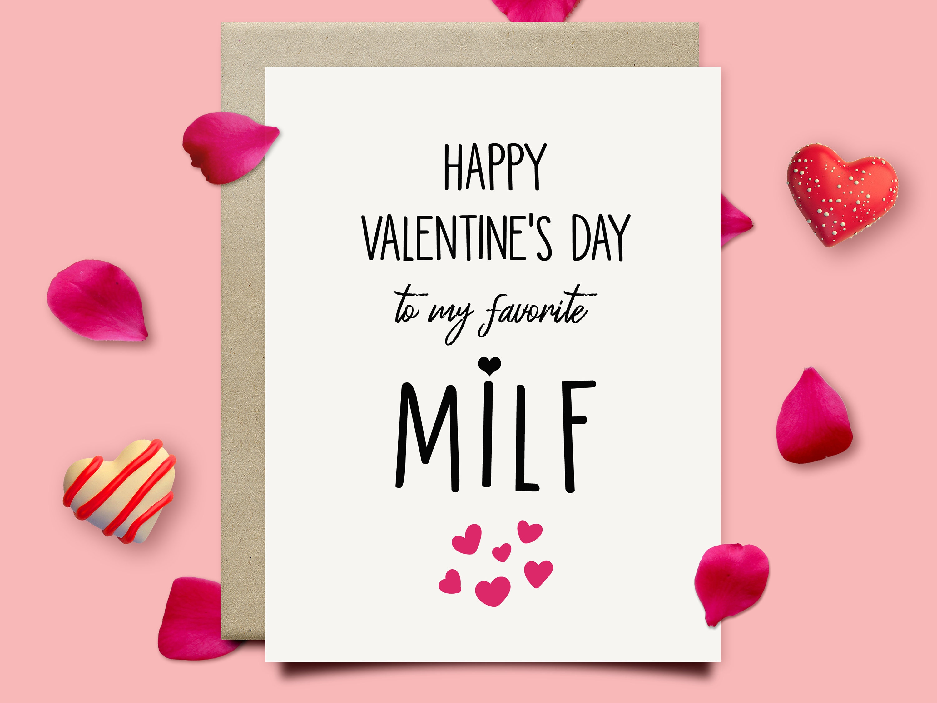 Funny Milf Valentines Card for Her, Valentines Gift for Wife Girlfriend  Mommy, Happy Valentines Day Card for Women - Etsy