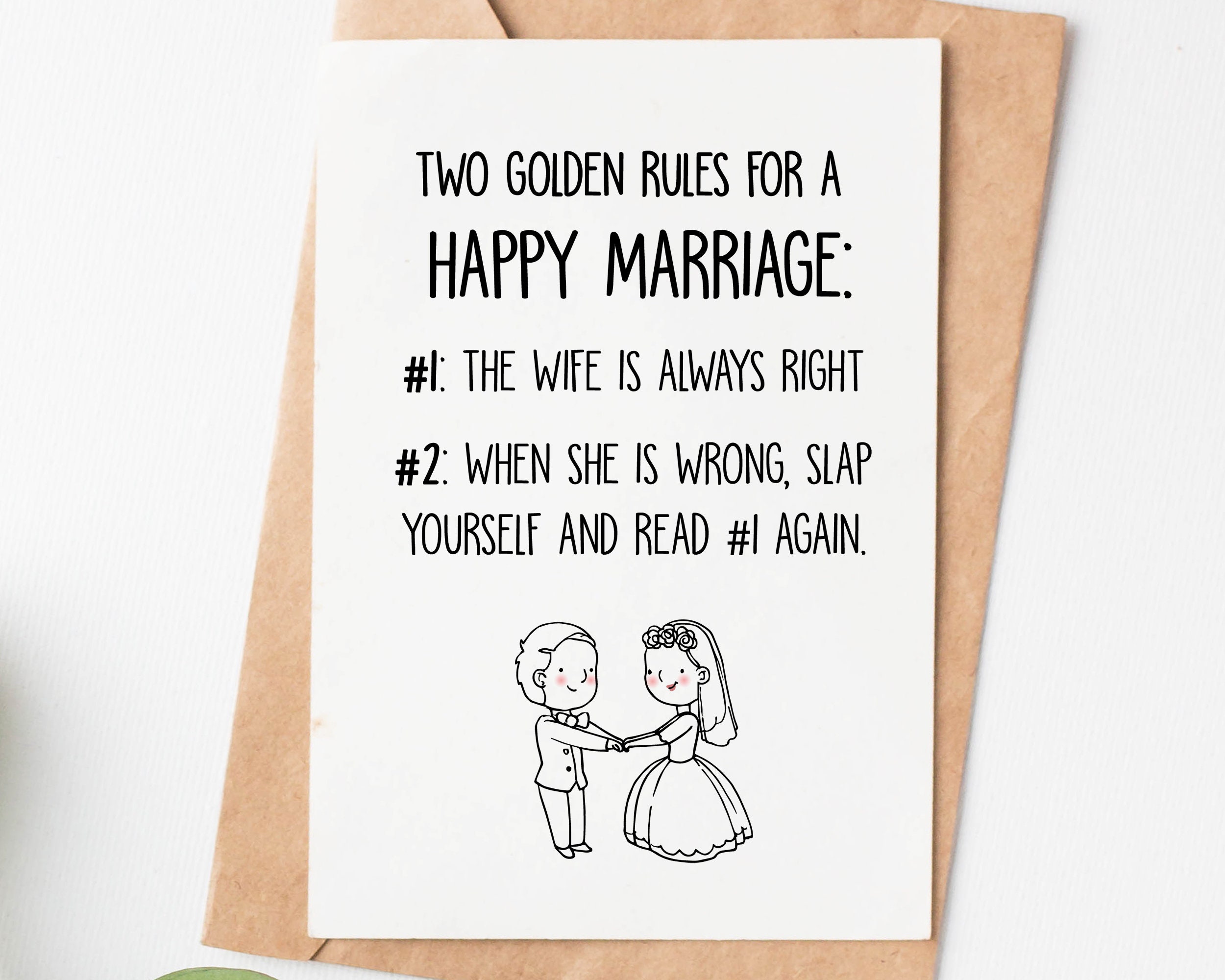 Funny 1st 2nd 3rd Wedding Anniversary Card Happy Marriage - Etsy Norway Funny 1st 2nd 3rd Wedding Anniversary Card Happy Marriage - Etsy Norway