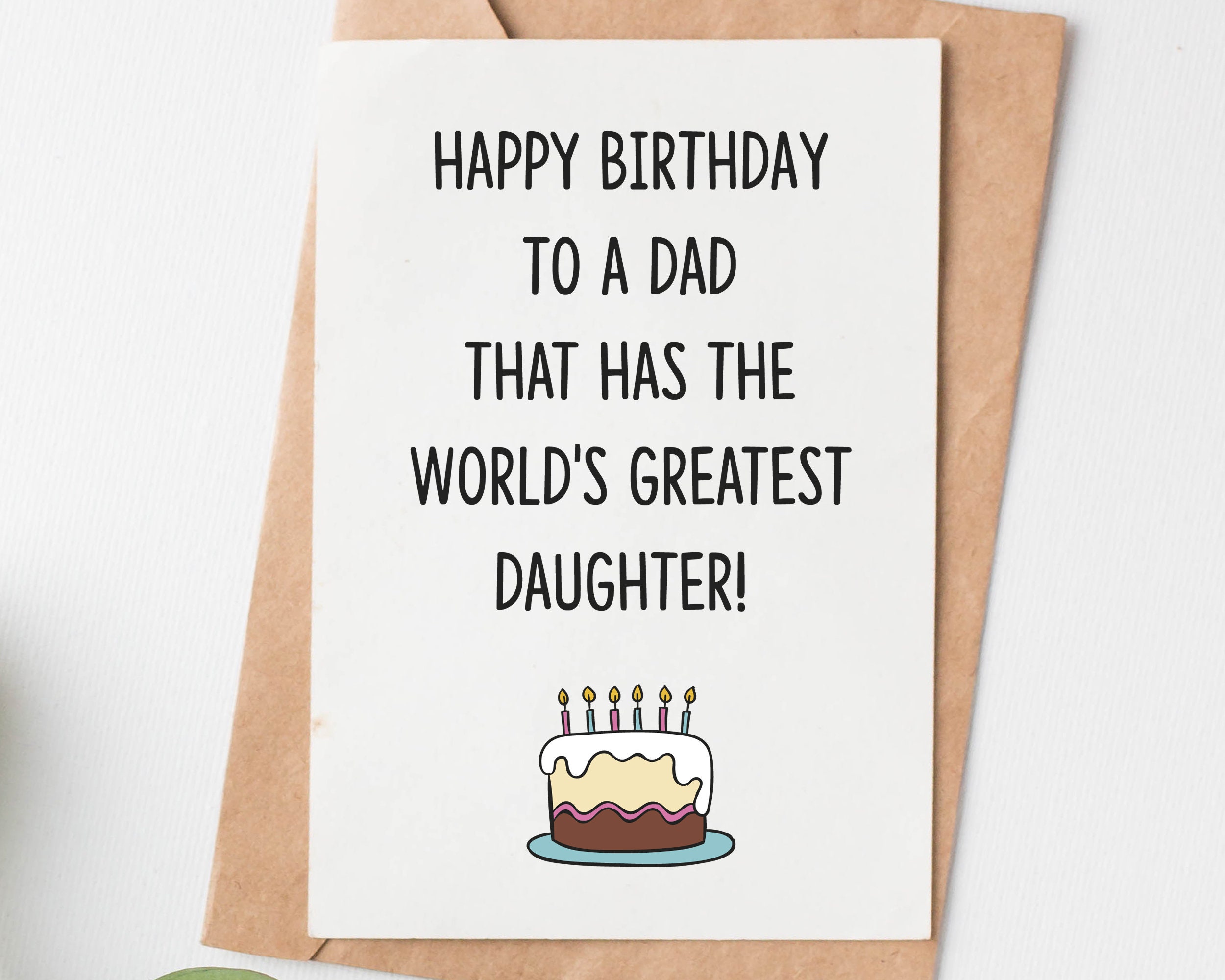 Cards For Dad From Daughter