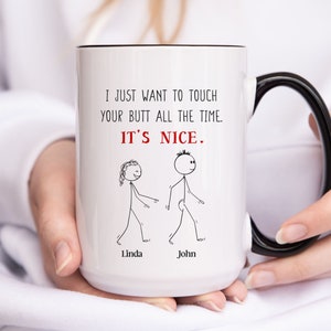 Funny Valentines Day Mug, Personalized Mug, Valentines Day Gift for Him Her, Anniversary Gift for Husband Boyfriend Wife Girlfriend