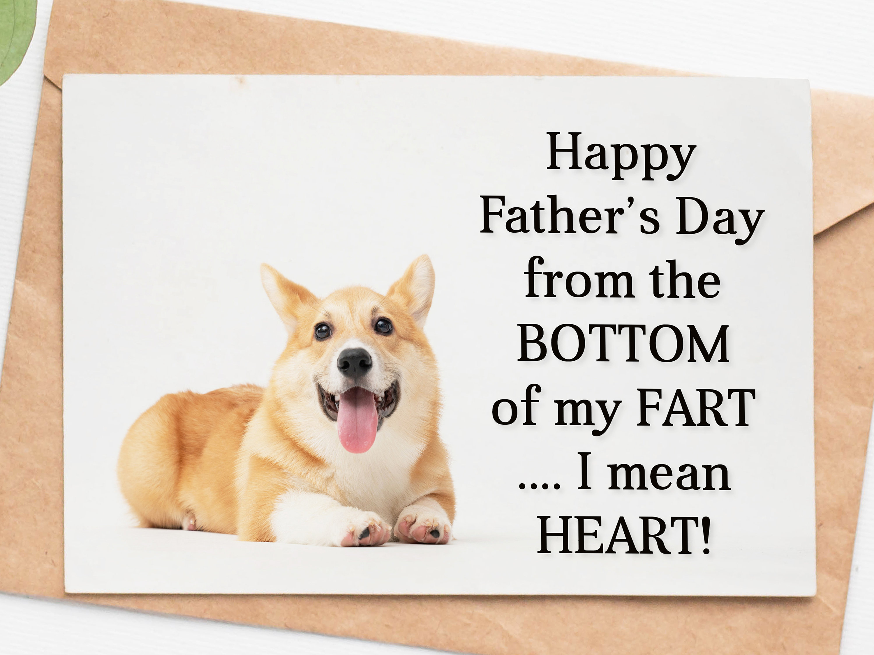 UK Greetings | Father's Day Card From Daughter | Card For Dad, Grandad, Husband | Him, Boys, Men | Heart Envelope Design | With Envelope | 149x229 Mm