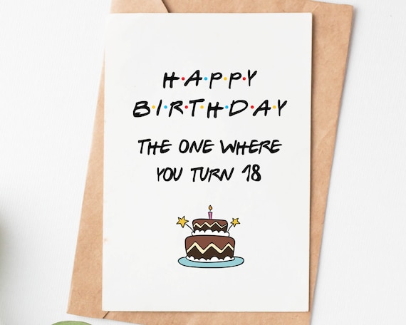 18th Birthday Card For Him Or Her, 18th Birthday Gift For Daughter Son Sister Brother Grandson Granddaughter, Turning 18 Card For Friends