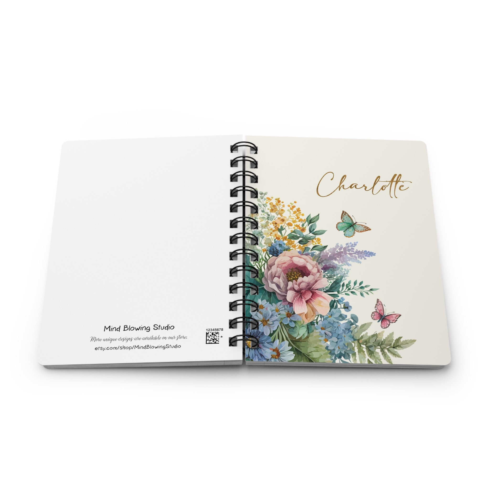 QLMX Christian Nurse Spiral Notebook, Nursing Medical Gift Journal Notebook For