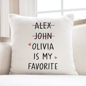 Funny Mothers Day Gift for Mom, Personalized Pillow Cover, Mom Birthday Gift from Daughter, Mum Christmas Gift, Mama Gift, Mommy Gift
