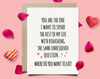 Funny Valentine'S Day Card For Him Or Her, Romantic Anniversary Card For Husband Wife Boyfriend Girlfriend, Mens Valentines Gift