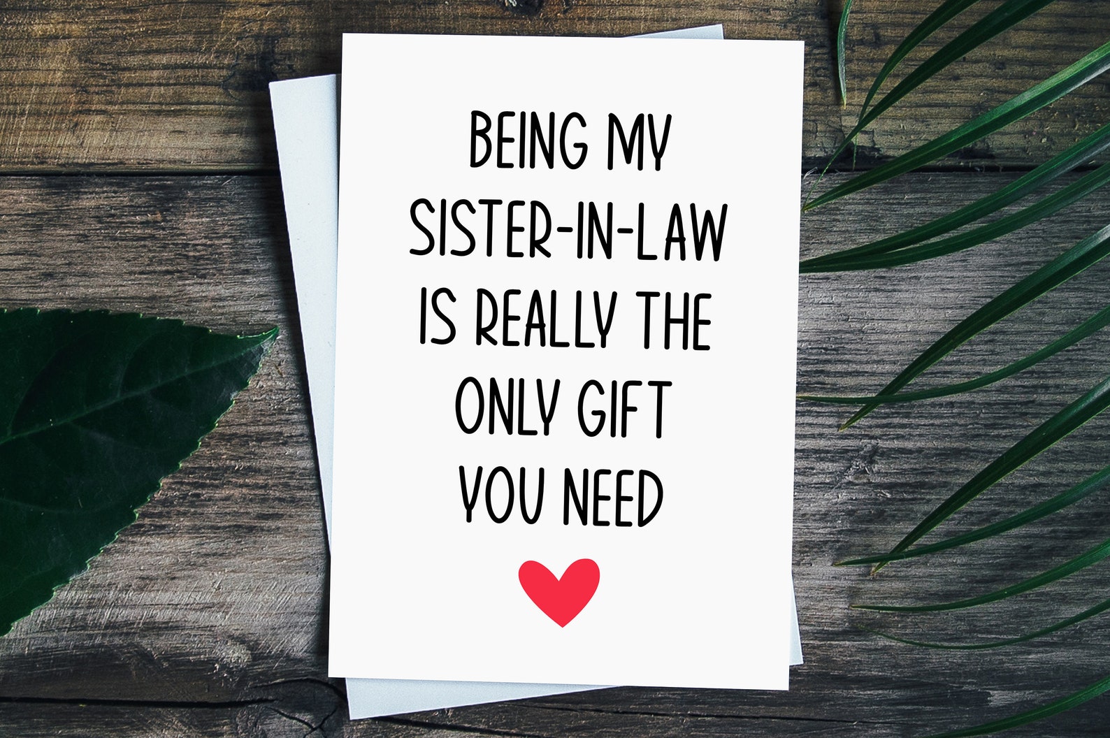 Rude Birthday Card For Sister In Law Funny Greeting Card | Etsy