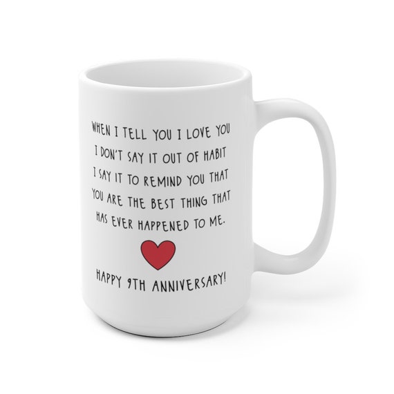 Old English Co. Lustige Hochzeitstagskarte Zum 9. Jubiläum – „A Toast To You“ Mit Toast-Motiv, Inkl. Umschlag