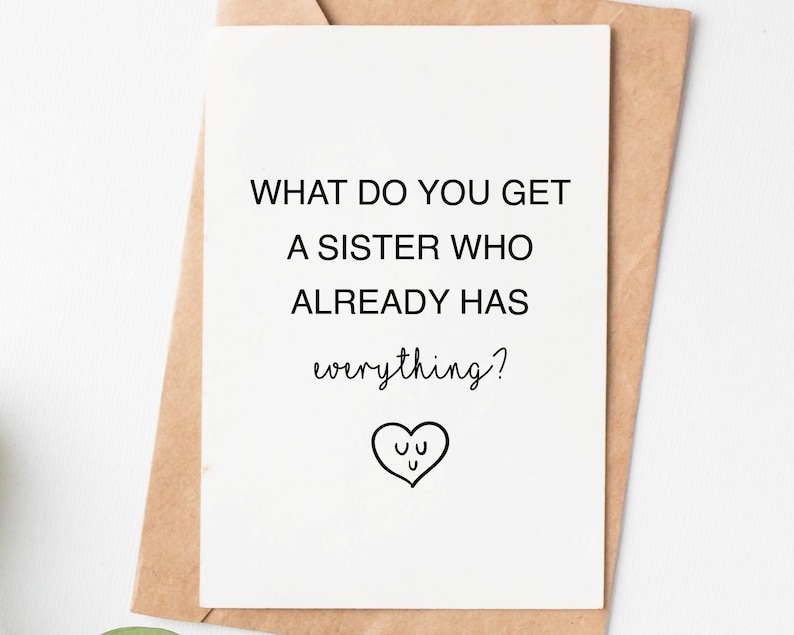 Funny Pregnancy Announcement Card for Sister New Aunt Etsy