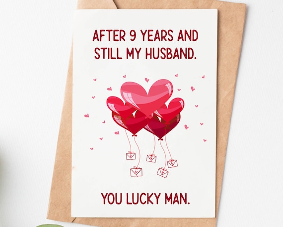 Ninth anniversary cheap gift for him