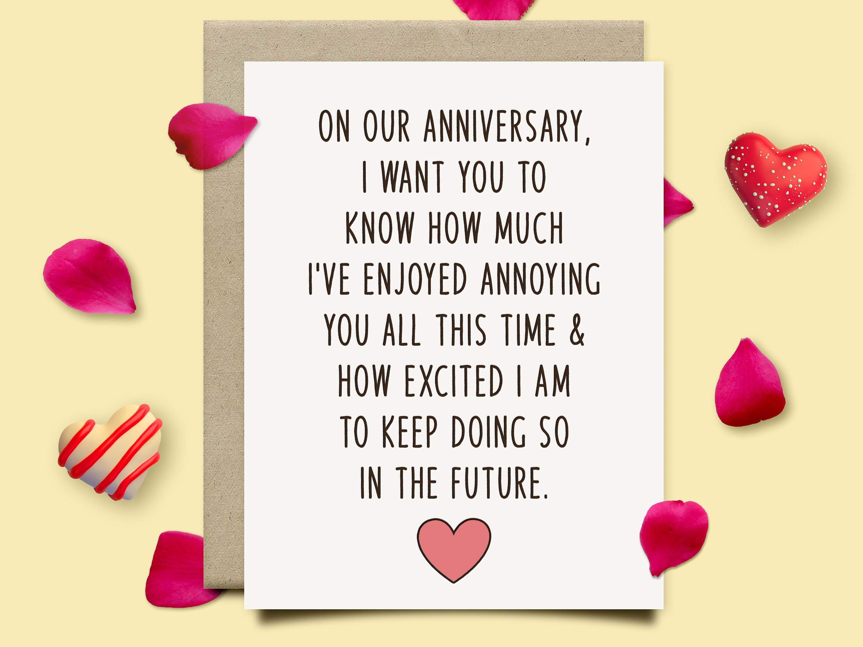 Funny Anniversary Card for Husband 1st 2nd 3rd 5th 8th 10th - Etsy Funny Anniversary Card for Husband 1st 2nd 3rd 5th 8th 10th - Etsy