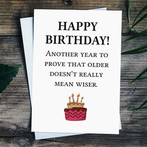 Funny 21st Birthday Card, Rude Birthday Card Boyfriend, 30th Birthday Card For Husband, Best Friend Birthday Card, Brother Birthday Gift