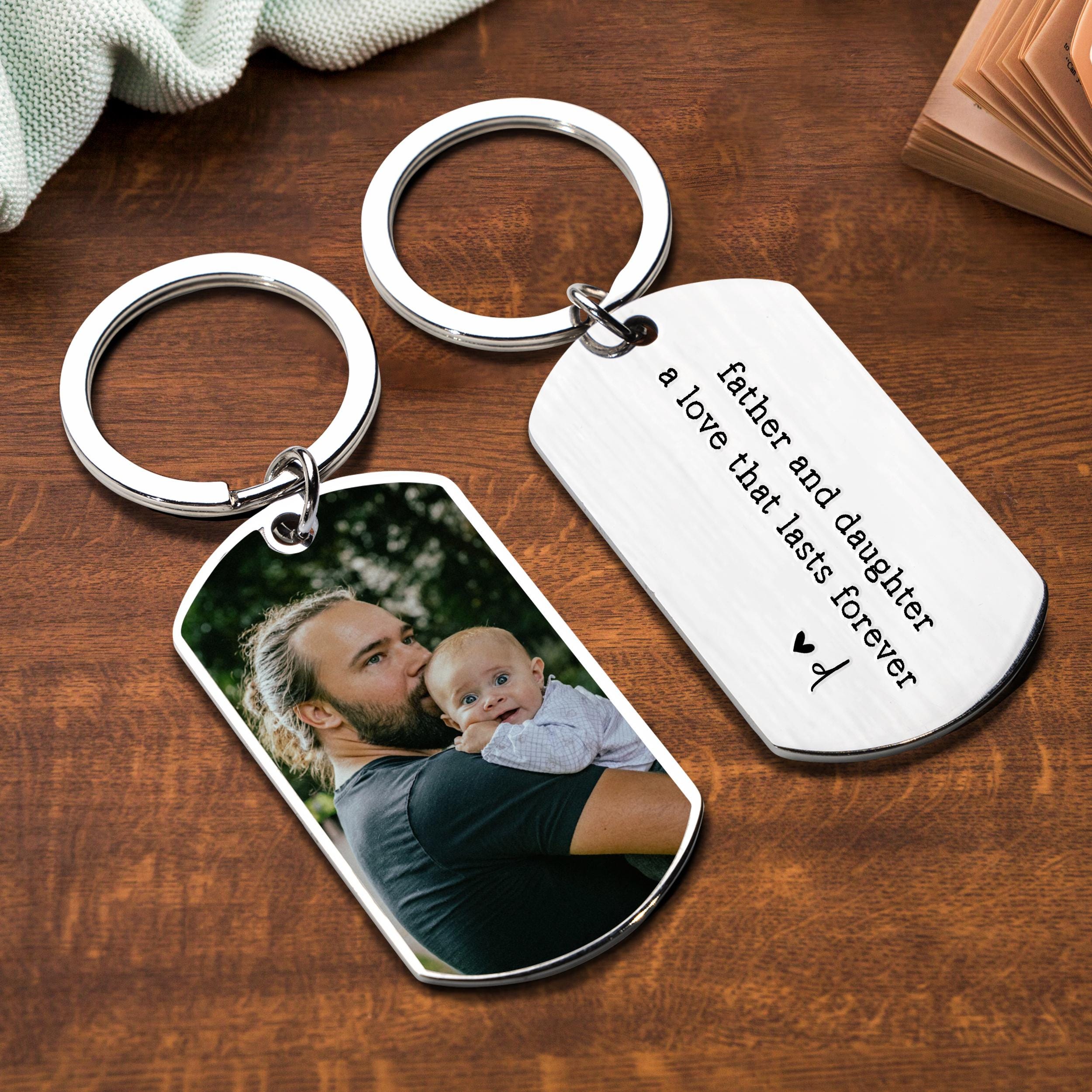 Keychain for Dad From Daughter