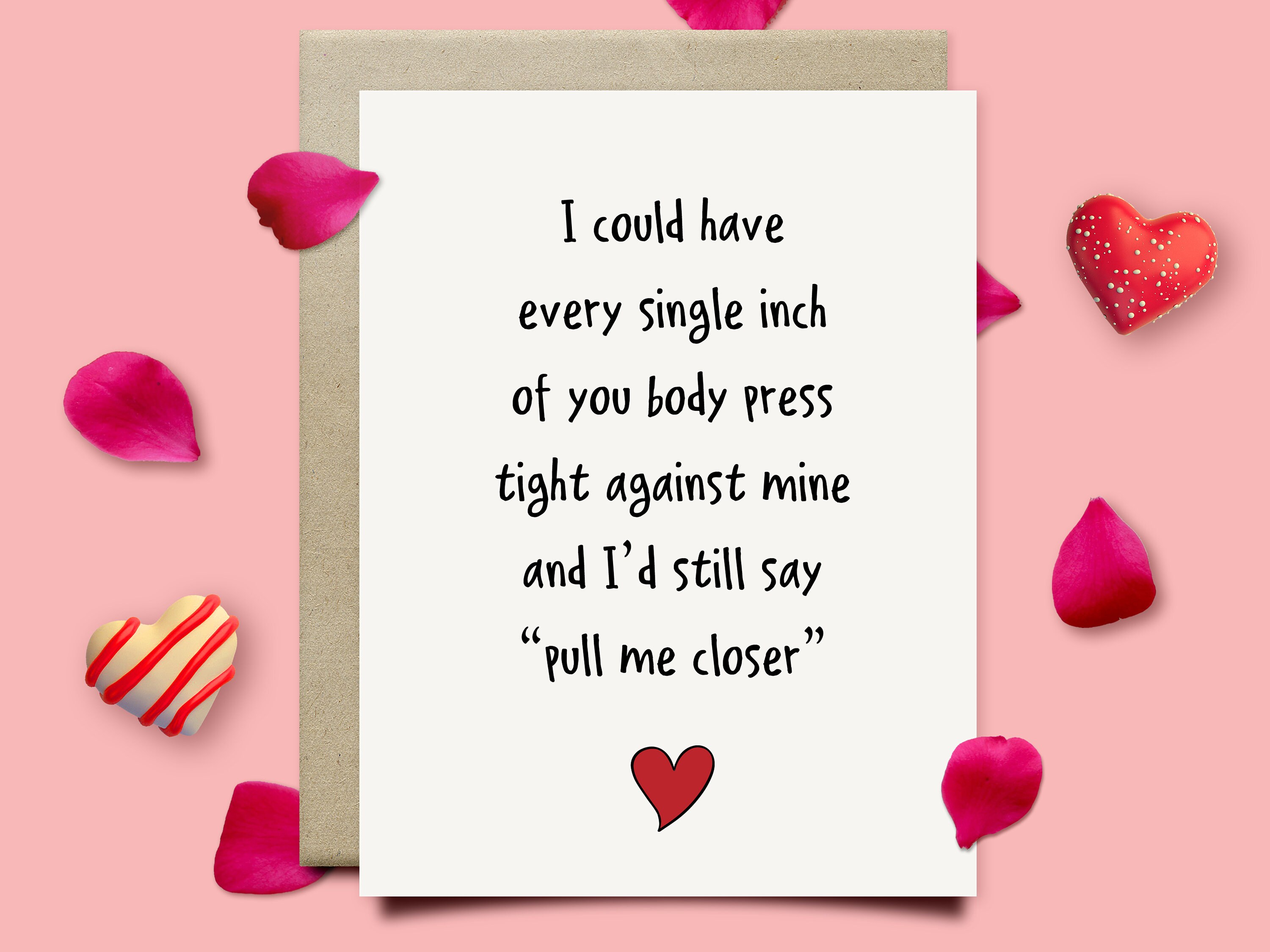 Valentines Day Card for Him Romantic Love Card 1st - Etsy UK