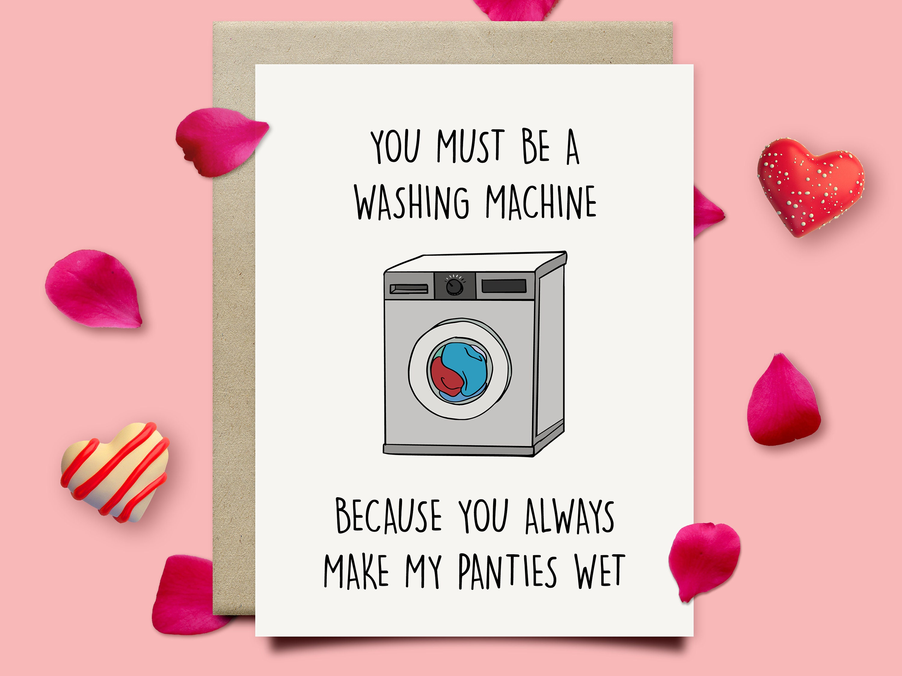 Biglietto Auguri Divertente Old English Co. | Seen You On Toilet | Per Anniversario Matrimonio O San Valentino