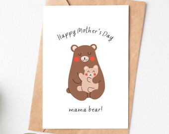 Mothers Day Card For Mom, I Love You Mom Mothers Day Greeting Card From Daughter, Best Mom, Cute Happy Mother's Day Gift For Mother From Son - View #8