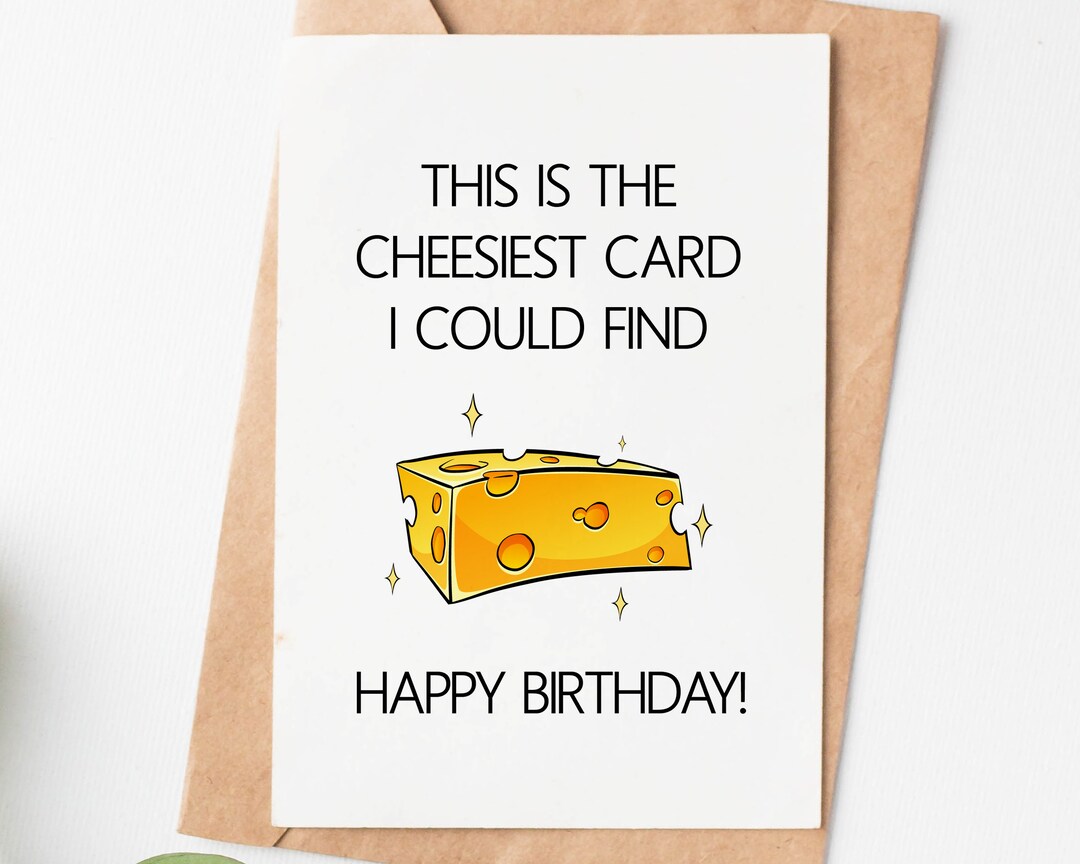 Cartes De Noël Amusantes | This Is The Cheesiest Card I Could Find | Cadeau De Noël | Célébration De Noël | Blague De Plaisanterie Amusante | CBH1397