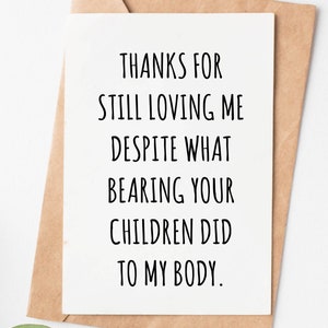 Funny Fathers Day Card For Husband, Husband Birthday Card, Wedding Anniversary Card For Him, Fathers Day Gift From Wife, Anniversary Gift