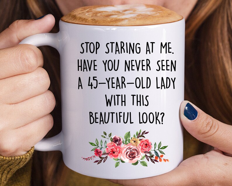 45. Geburtstagsgeschenke für Frauen lustige 45. Geburtstag Etsy