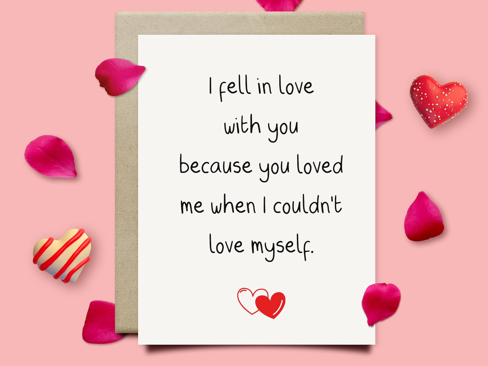 Romantic Valentines Day Card for Him, I Love You Card, Valentines Day ...