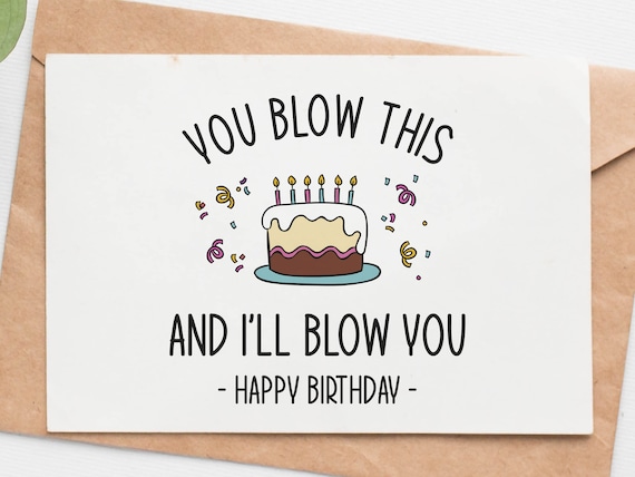 CENTRAL 23 Boyfriend Birthday Card - Husband Birthday Card From Wife -  Funny Birthday Cards For Women Men Him Her - Gifts For Girlfriend Humor -  Comes