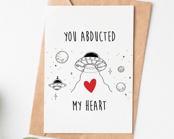 I Love You Anniversary Card, Valentines Day Card for Him, 1st