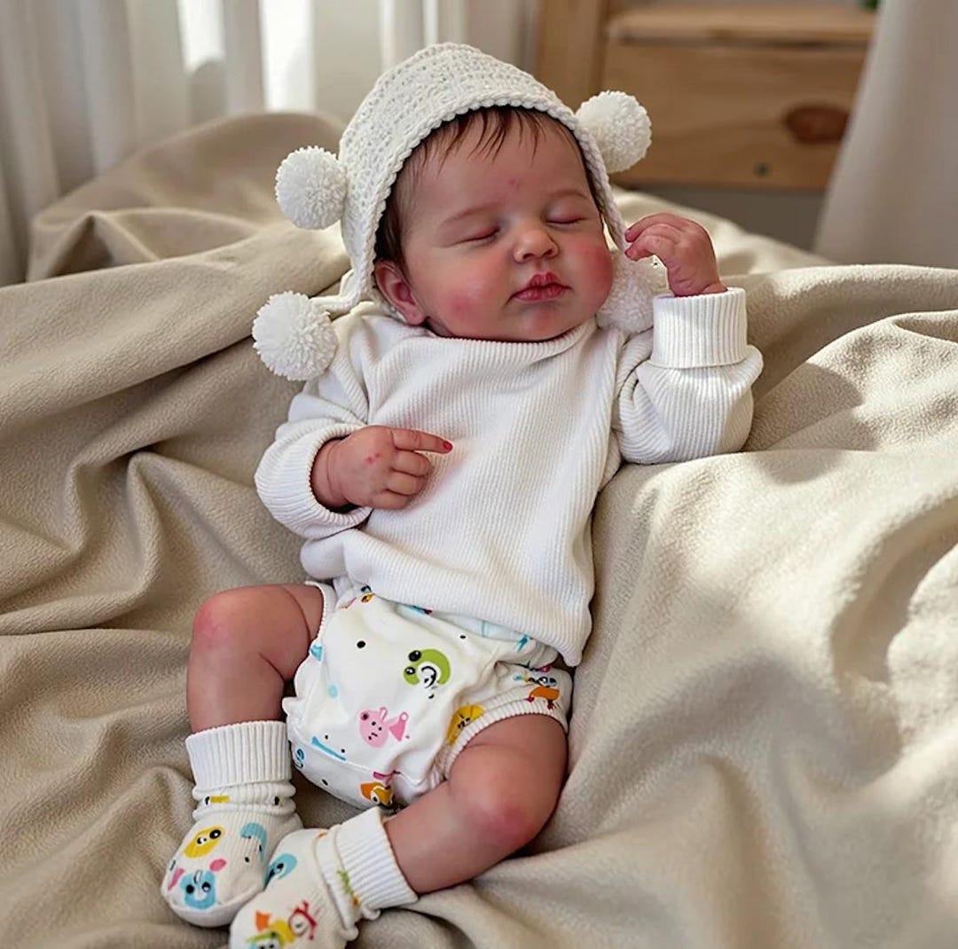 Poupée bébé réaliste en silicone platine solide et liquide - Etsy France