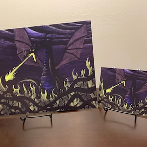 Mistress of All Evil -  Maleficent Sleeping Beauty Inspired Art Print