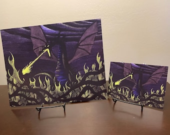 Mistress of All Evil -  Maleficent Sleeping Beauty Inspired Art Print