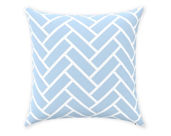 periwinkle blue throw pillows