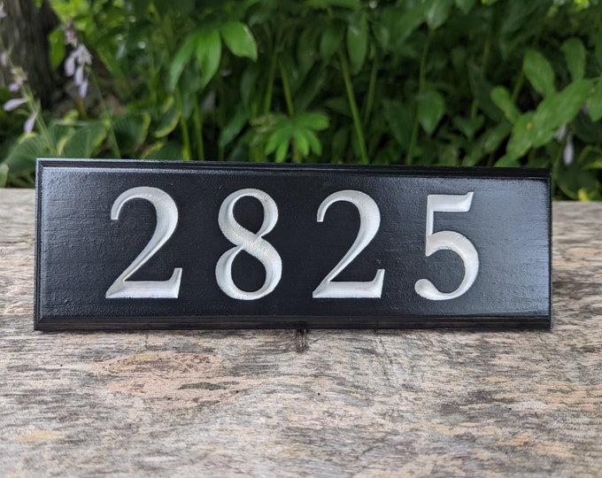 House Number Sign - Address Plaque