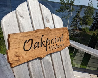 Personalized carved outdoor sign perfect gift for Home, Ranch, Cabin, Cottage, Street, Garden, Patio or Business