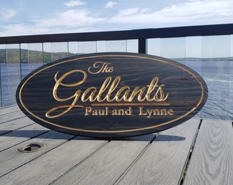 Custom Wood Signs, Outdoor Wooden Sign, Personalized Sign, Carved Wood Signs, Wooden Name Signs, Camping Signs, Treehouse