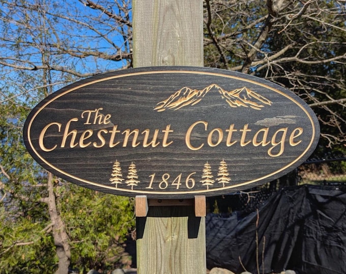 Custom Wood Signs, Outdoor Wooden Sign, Personalized Sign, Carved Wood Signs, Wooden Name Signs, Camping Signs, Treehouse