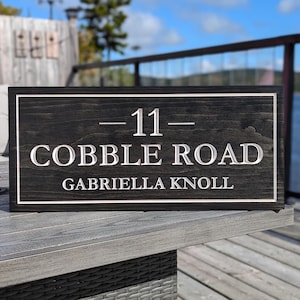 Personalized Carved Wood Sign: Outdoor Cabin, Camping, Treehouse