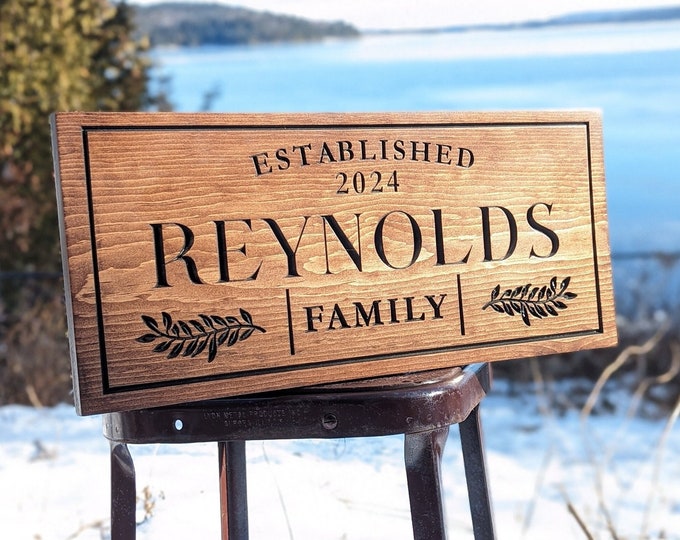 Family Name Sign