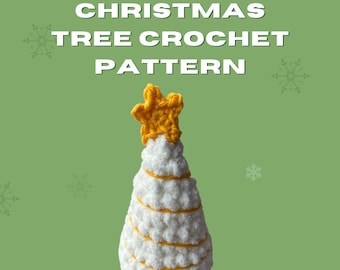 Padrão de crochê para árvore de Natal: fácil para iniciantes (padrão em PDF)