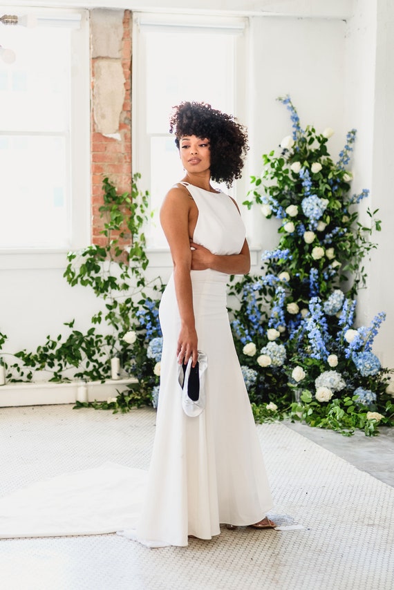 flats with bridesmaid dress Kit Dress