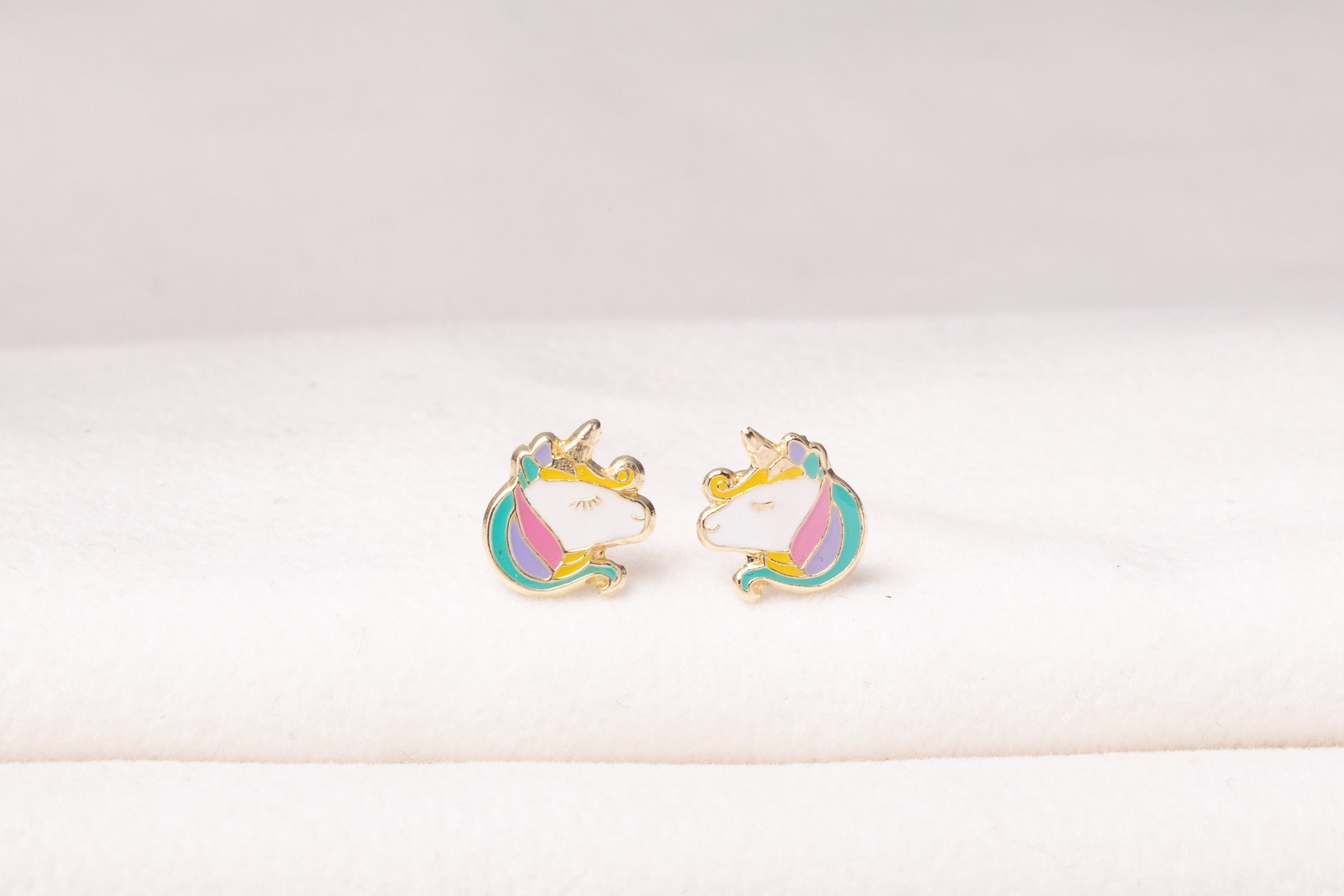 ◆STONEHENgE◆ Unicorn 14K Earrings U0122 il_1080xN.4869455542_5yq7.jpg