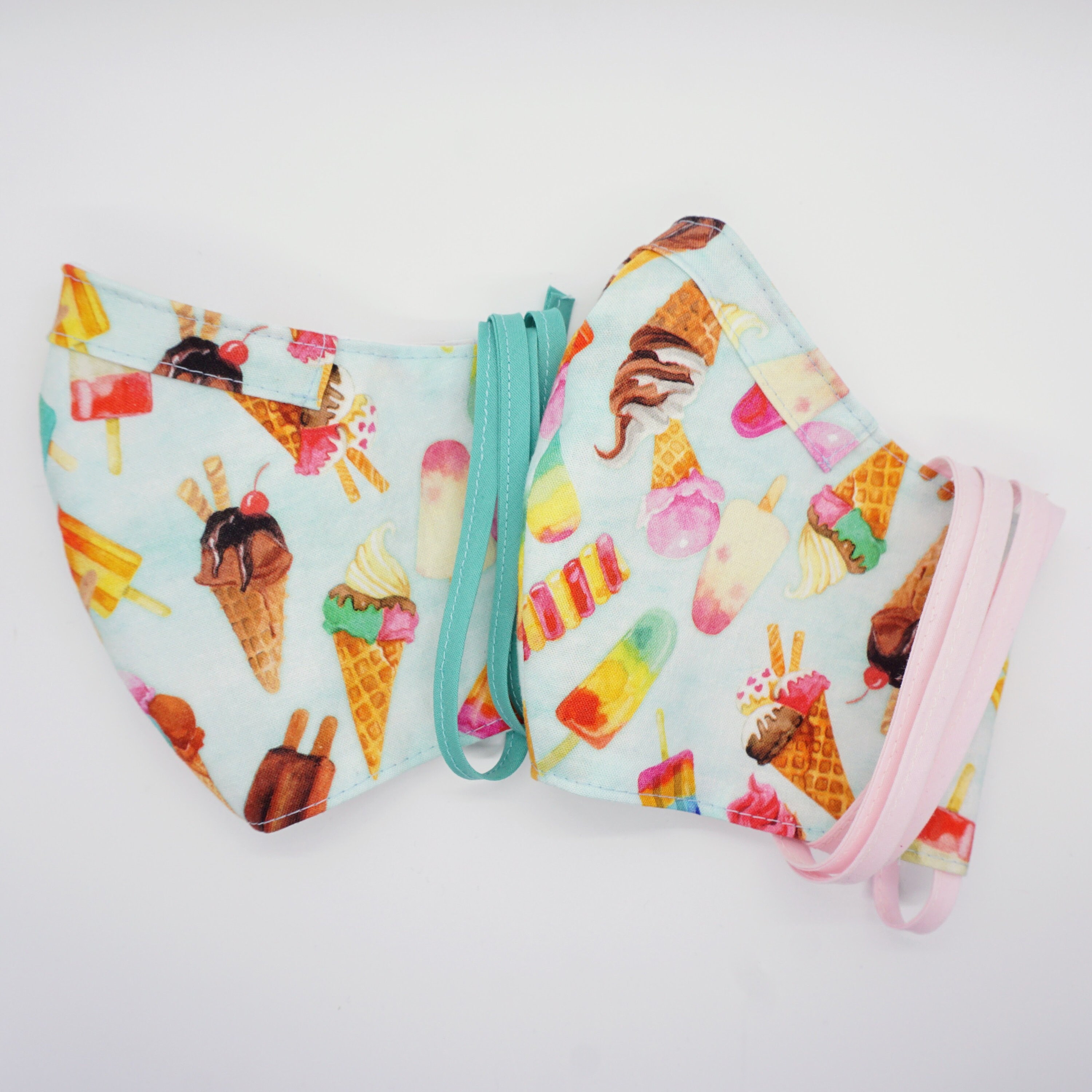 ICE CREAM Face Mask Reusable Washable Adult Face Mask With Etsy